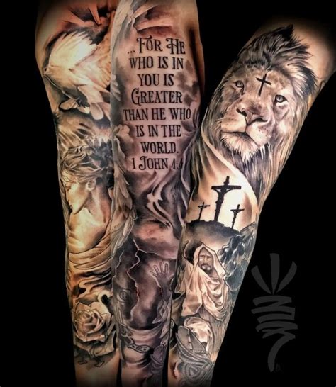 men's spiritual tattoos|faith based tattoos for men.